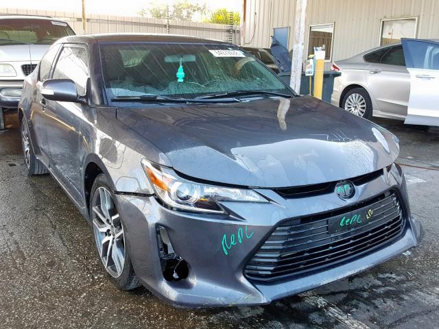 JTKJF5C72GJ022426 - 2016 TOYOTA SCION TC GRAY photo 1