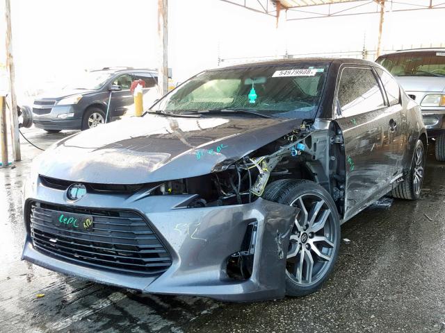 JTKJF5C72GJ022426 - 2016 TOYOTA SCION TC GRAY photo 2