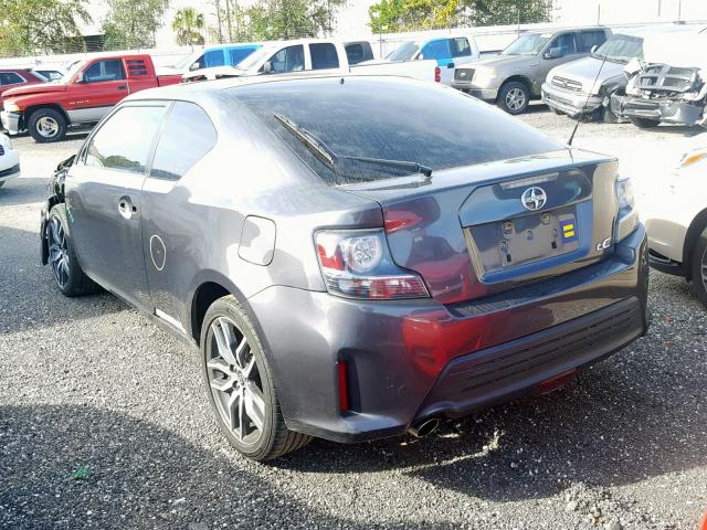JTKJF5C72GJ022426 - 2016 TOYOTA SCION TC GRAY photo 3