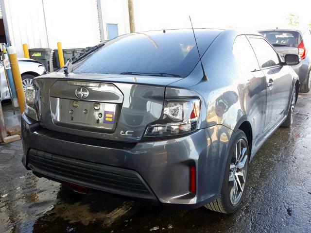 JTKJF5C72GJ022426 - 2016 TOYOTA SCION TC GRAY photo 4