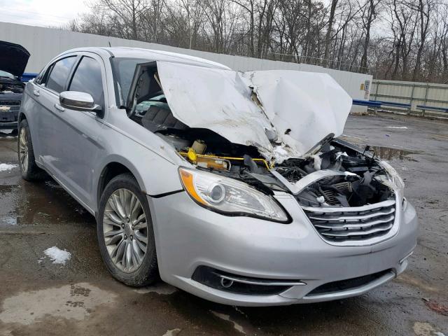 1C3CCBCG6CN326308 - 2012 CHRYSLER 200 LIMITE SILVER photo 1