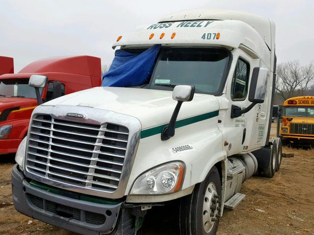 3AKJGLD66ESFV0406 - 2014 FREIGHTLINER CASCADIA 1 WHITE photo 2