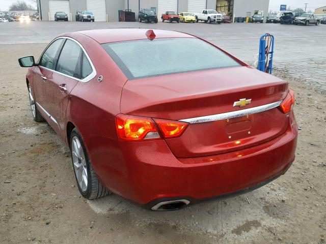 1G1145SL6EU113330 - 2014 CHEVROLET IMPALA LTZ RED photo 3