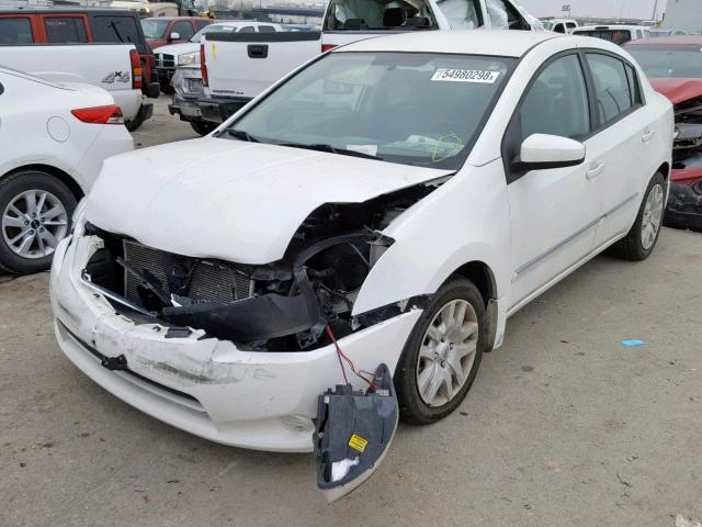 3N1AB6AP5AL658563 - 2010 NISSAN SENTRA 2.0 WHITE photo 2