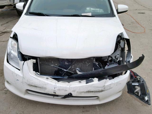 3N1AB6AP5AL658563 - 2010 NISSAN SENTRA 2.0 WHITE photo 7