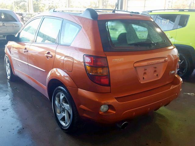 5Y2SL62884Z434450 - 2004 PONTIAC VIBE ORANGE photo 3