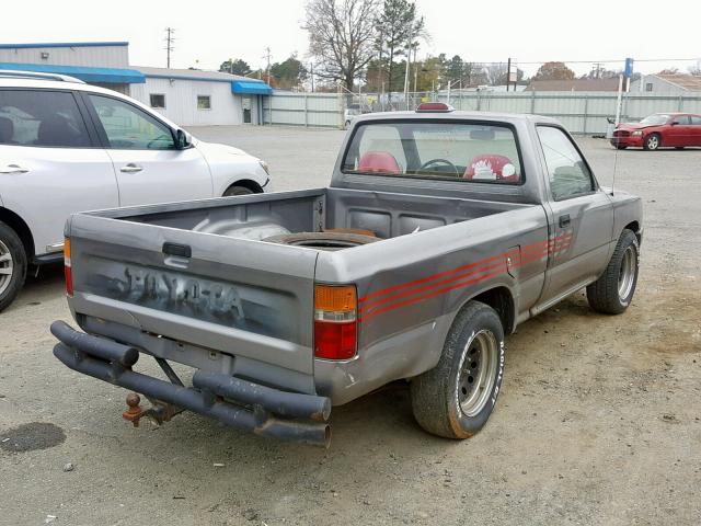 JT4RN81A3R5195333 - 1994 TOYOTA PICKUP 1/2 SILVER photo 4