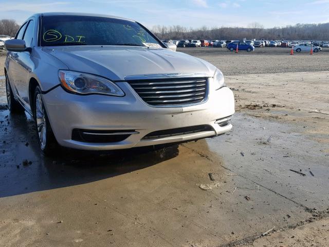 1C3CCBAB6CN261984 - 2012 CHRYSLER 200 LX SILVER photo 9