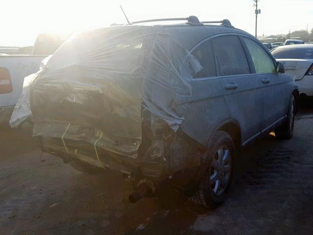 5J6RE48718L050315 - 2008 HONDA CR-V EXL GREEN photo 4