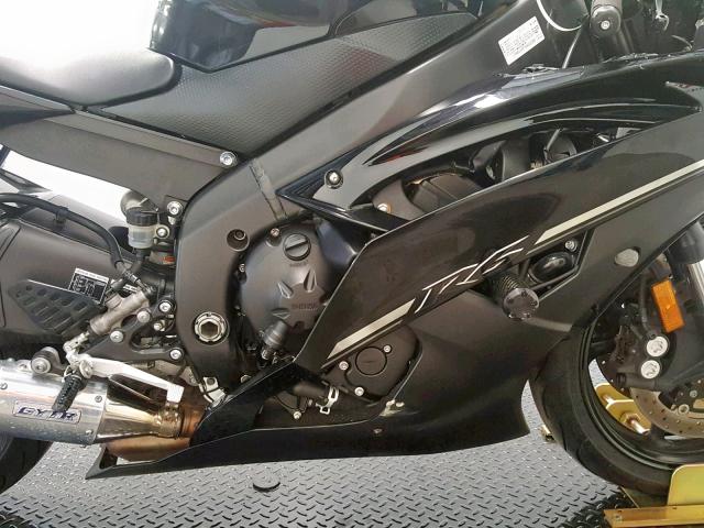 JYARJ16Y7CA005200 - 2012 YAMAHA YZFR6 C BLACK photo 5