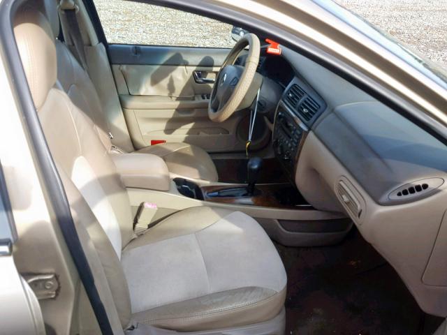 1MEFM53U51A631783 - 2001 MERCURY SABLE LS BEIGE photo 5