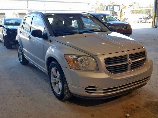 1B3CB4HA1AD665108 - 2010 DODGE CALIBER SX SILVER photo 1