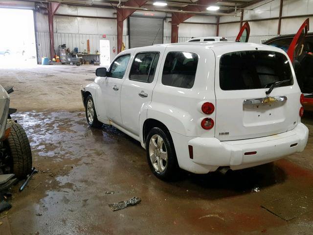 3GNDA23P27S607238 - 2007 CHEVROLET HHR LT WHITE photo 3