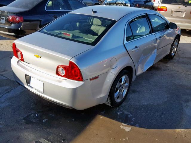 1G1ZB5EB3A4146811 - 2010 CHEVROLET MALIBU LS 银色 照片 4