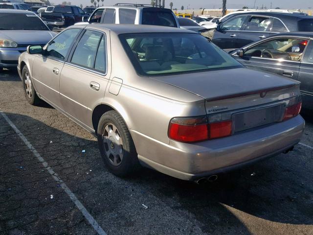 1G6KS54Y31U207480 - 2001 CADILLAC SEVILLE SL GRAY photo 3