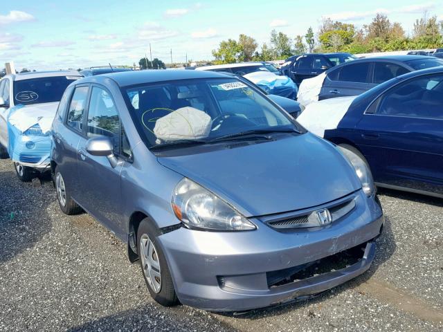 JHMGD38498S054794 - 2008 HONDA FIT SILVER photo 1