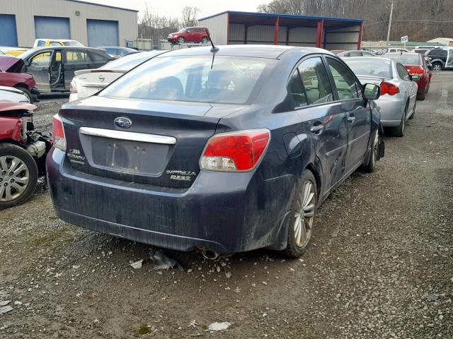 JF1GJAH63CH029417 - 2012 SUBARU IMPREZA LI GRAY photo 4