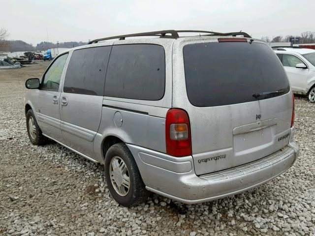 1GNDX13E62D217176 - 2002 CHEVROLET VENTURE LU GRAY photo 3