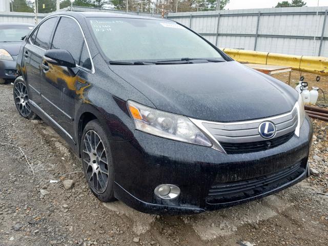 JTHBB1BA8A2032908 - 2010 LEXUS HS 250H BLACK photo 1