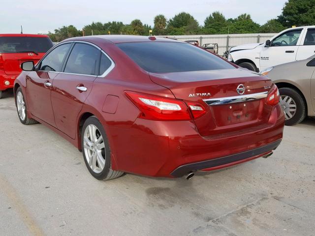 1N4BL3AP8GC179948 - 2016 NISSAN ALTIMA 3.5 RED photo 3