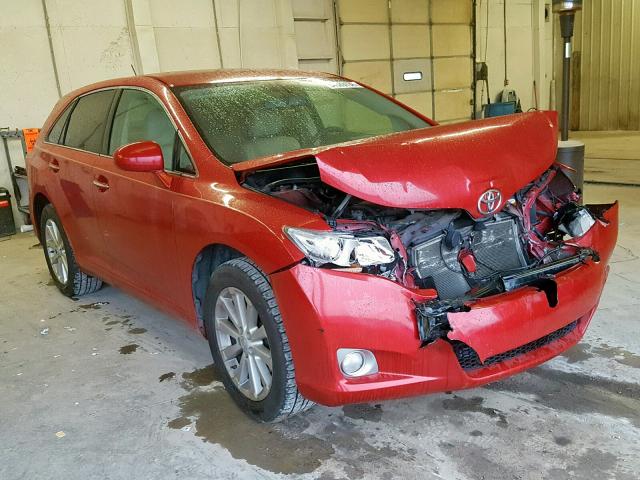 4T3ZE11A89U016400 - 2009 TOYOTA VENZA BASE RED photo 1