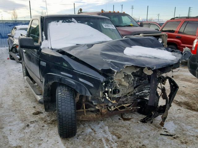 4F4YR46U37PM05790 - 2007 MAZDA B3000 CAB BLACK photo 1