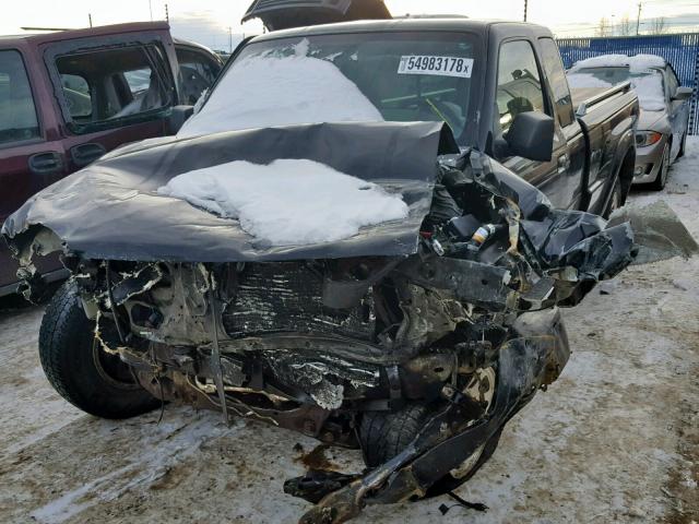 4F4YR46U37PM05790 - 2007 MAZDA B3000 CAB BLACK photo 2