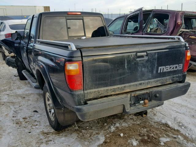 4F4YR46U37PM05790 - 2007 MAZDA B3000 CAB BLACK photo 3