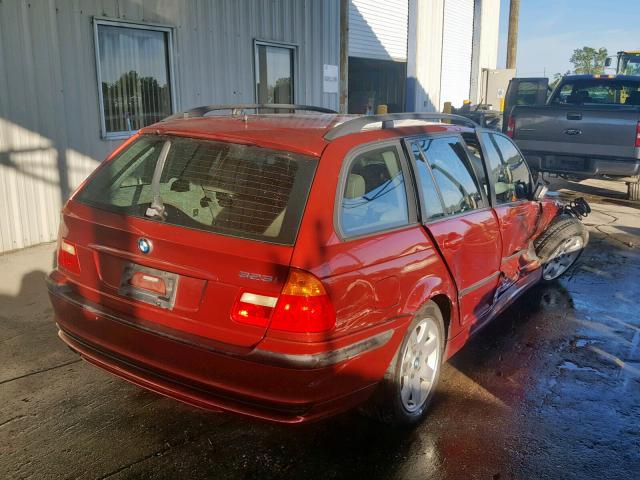 WBAAR3344YJM02780 - 2000 BMW 323 IT RED photo 4