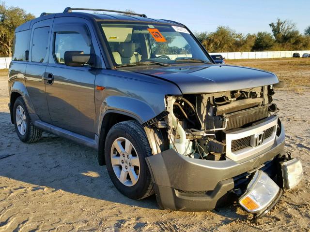 5J6YH18729L000641 - 2009 HONDA ELEMENT EX GRAY photo 1