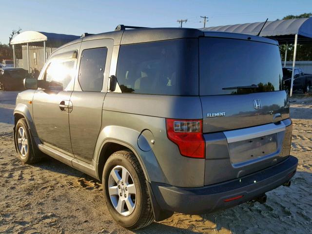 5J6YH18729L000641 - 2009 HONDA ELEMENT EX GRAY photo 3