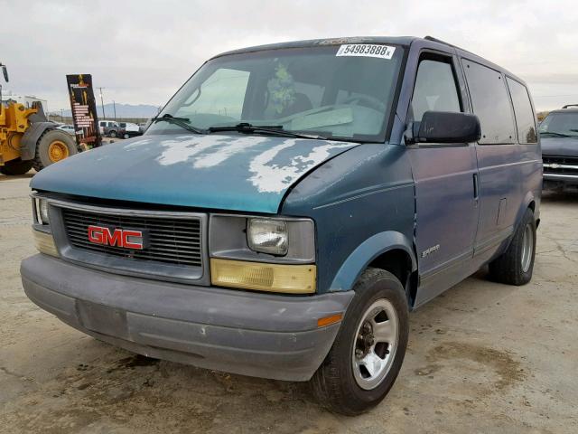 1GKDM19W3TB507233 - 1996 GMC SAFARI XT BLUE photo 2