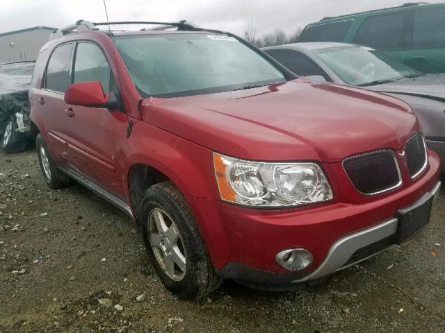 2CKDL73F966192366 - 2006 PONTIAC TORRENT BURGUNDY photo 1