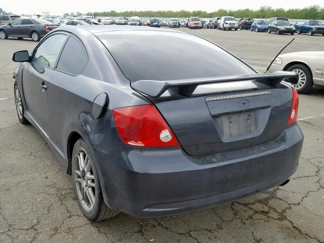 JTKDE177560065133 - 2006 TOYOTA SCION TC 石墨色 照片 3