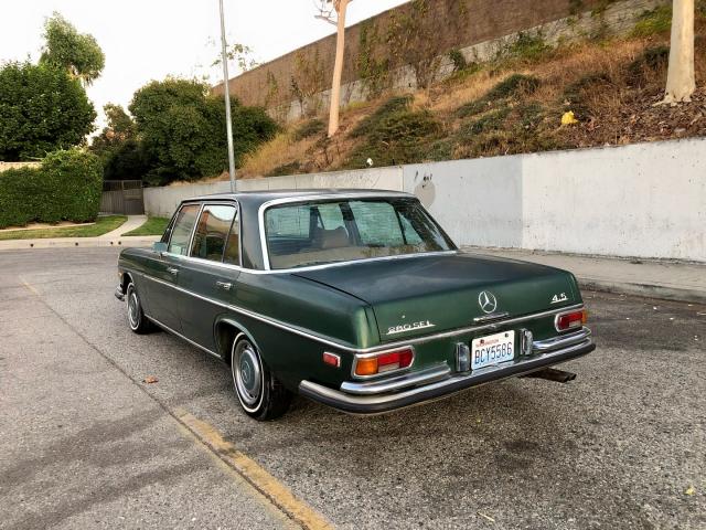 10806812007639 - 1972 MERCEDES-BENZ 280SEL GREEN photo 4