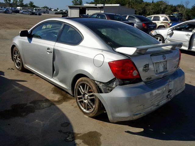JTKDE177450056227 - 2005 TOYOTA SCION TC 银色 照片 3