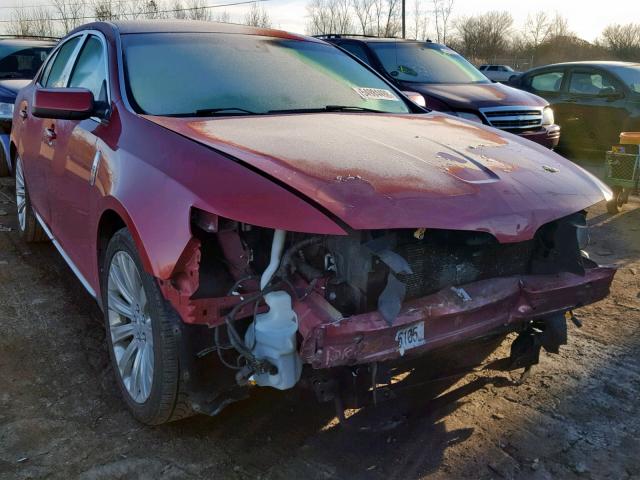 1LNHM94RX9G616910 - 2009 LINCOLN MKS RED photo 1