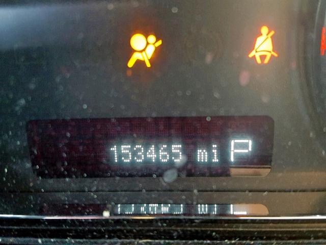 1LNHM94RX9G616910 - 2009 LINCOLN MKS RED photo 8