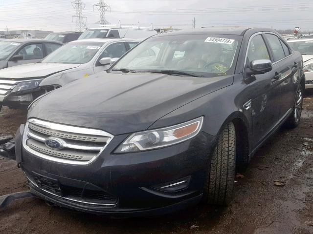 1FAHP2JW1BG103053 - 2011 FORD TAURUS LIM BLACK photo 2