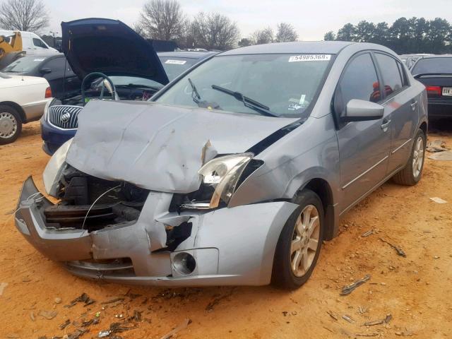 3N1AB61E98L754723 - 2008 NISSAN SENTRA 2.0 GRAY photo 2