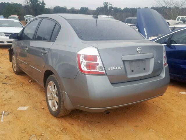 3N1AB61E98L754723 - 2008 NISSAN SENTRA 2.0 GRAY photo 3