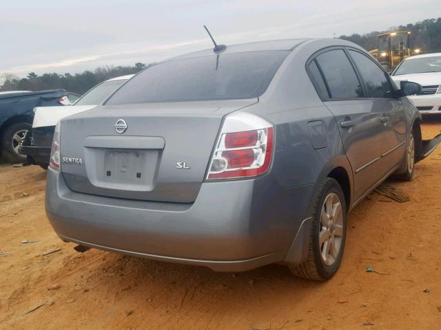 3N1AB61E98L754723 - 2008 NISSAN SENTRA 2.0 GRAY photo 4