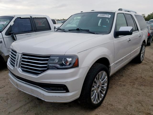 5LMJJ3KT0GEL06809 - 2016 LINCOLN NAVIGATOR WHITE photo 2