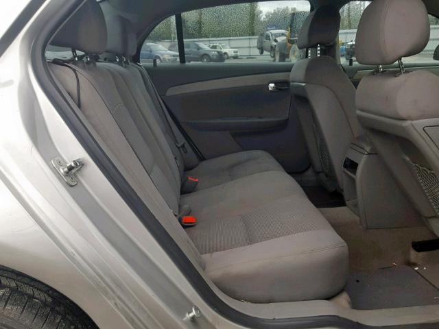 1G1ZF57588F154655 - 2008 CHEVROLET MALIBU HYB SILVER photo 6