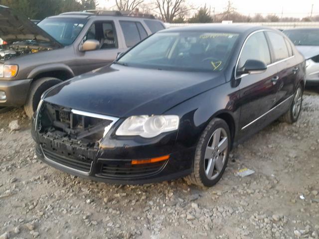 WVWAK73C98E230583 - 2008 VOLKSWAGEN PASSAT KOM BLACK photo 2