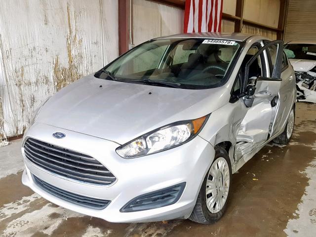 3FADP4TJXFM222145 - 2015 FORD FIESTA S SILVER photo 9