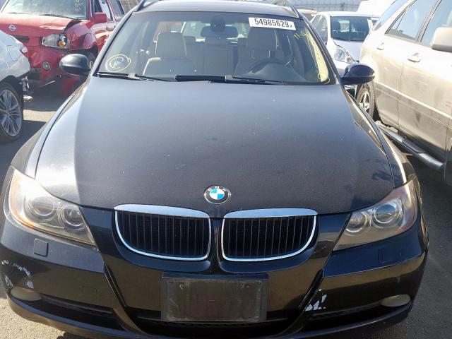 WBAVT13566KW23157 - 2006 BMW 325 XIT BLACK photo 9