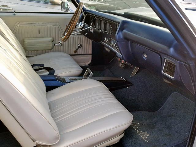 136670B182337 - 1970 CHEVROLET CAR BLUE photo 5