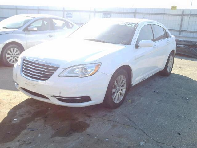 1C3CCBBB5EN192822 - 2014 CHRYSLER 200 TOURIN WHITE photo 2