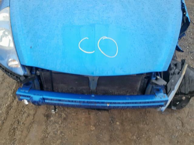 JHMGD38468S056972 - 2008 HONDA FIT BLUE photo 7